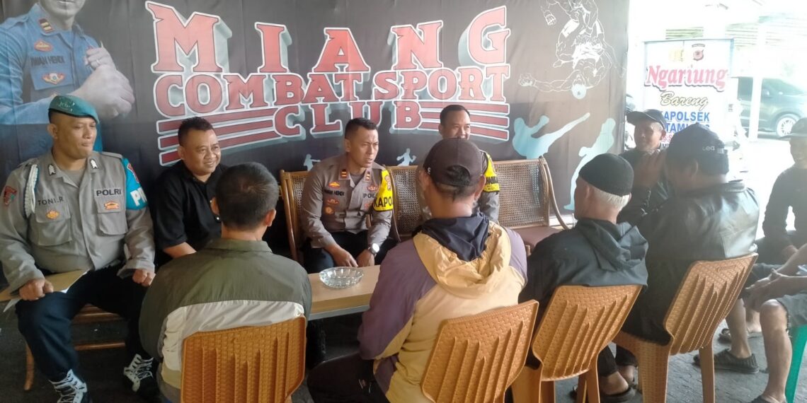Kapolsek Citamiang Lakukan Giat Ngariung Sareng