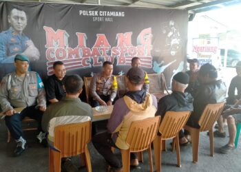Kapolsek Citamiang Lakukan Giat Ngariung Sareng