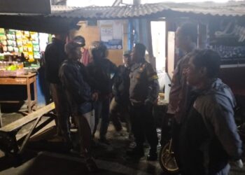 Patroli Strong Point Malam Hari Wujudkan Situasi Kamtibmas Yang Aman Dan Kondusif