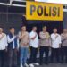 Polsek Citamiang Ploting Personil Amankan Gudang Logistik KPU Kota Sukabumi 24 Jam.