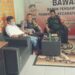 Agar Pemilu 2024 Aman dan Lancar, Bhabinkamtibmas Polsek Cireunghas dan Babinsa Patroli Dialogis dan Monitoring Kantor Panwascam