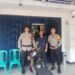 Anggota Patroli dan Bhabinkamtibmas sambangi Petugas security  Sampaikan Himbauan Kamtimbas