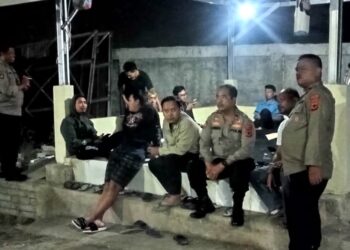 Polsek Sukaraja Patrol Cek Poskamling Dan Himbau Warga Desa
