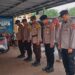 Sebagai Bentuk Kedisiplinan Polsek Citamiang Gelar Apel Pagi