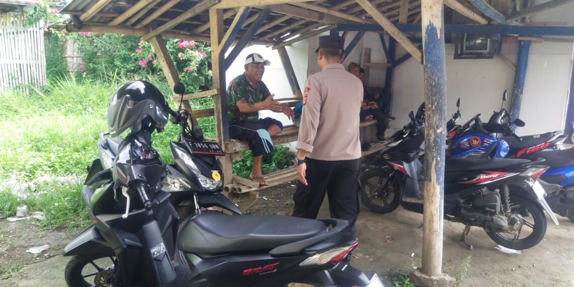Wujudkan Kamtibmas Yang Kondusif, Polsek Cireunghas Gelar Patroli Dialogis
