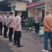 Polsek Citamiang Gelar Apel Pagi Sebagai Bentuk Kedisiplinan.