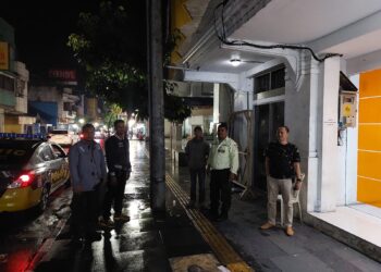 Jaga Kamtibmas, Polsek Cikole Laksanakan Patroli Malam