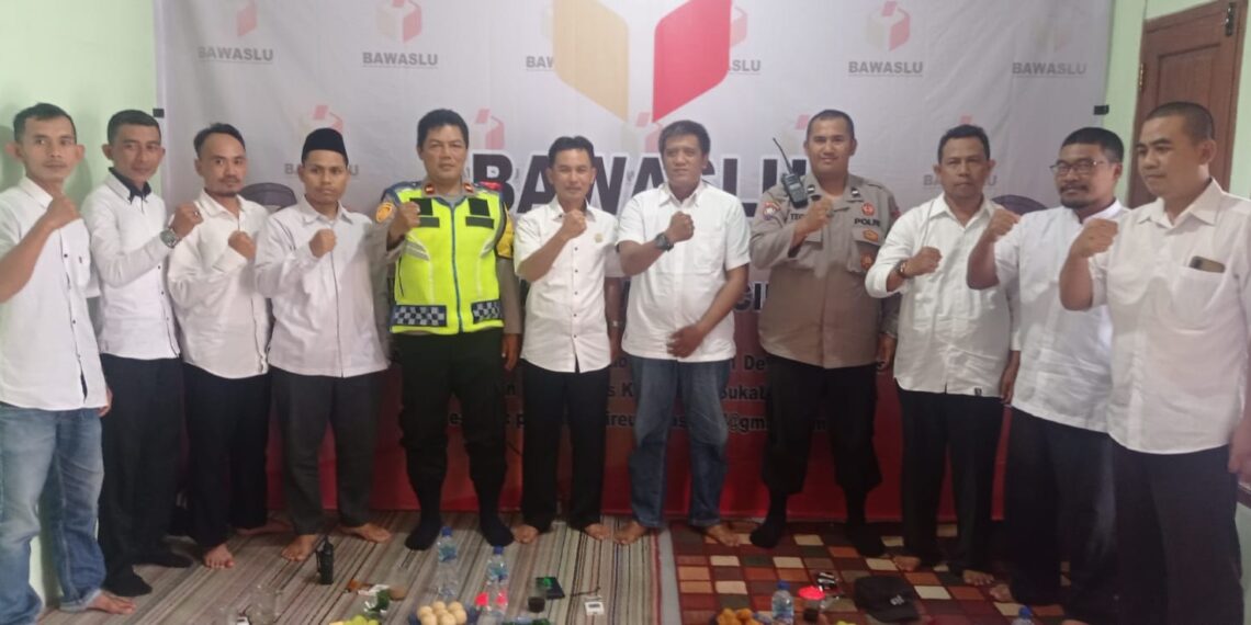 Polsek Cireunghas Monitoring pelaksanaan Tahapan Seleksi / Tes Wawancara Peserta Calon Petugas Pengawas TPS