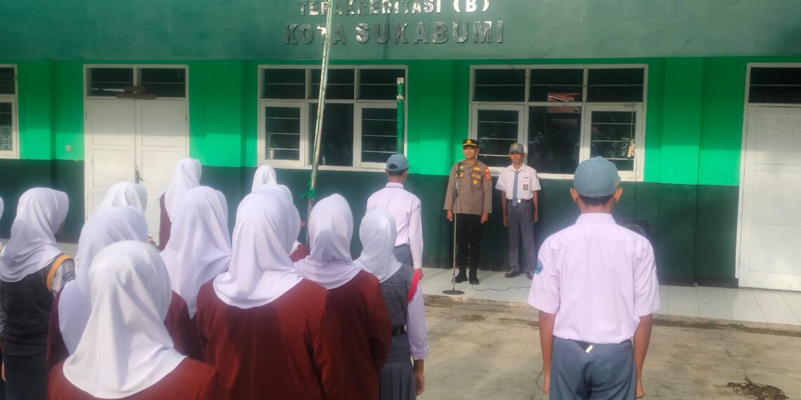 Polsek Baros Polres Sukabumi Kota Gelar Police Goes to School, Tingkatkan Kesadaran Kamtibmas di Kalangan Pelajar