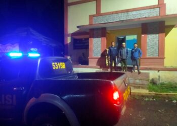 Polsek Kadudampit Lakukan Patroli Kontrol Gudang Logistik