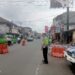 Pergelaran Gatur Siang Unit Lalulintas Polsek Cisaat Antisipasi Kemacetan