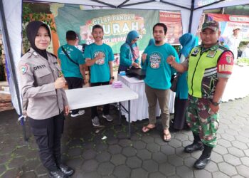 Bhabinkamtibmas Polsek Warudoyong Rutin Sambangi UMKM