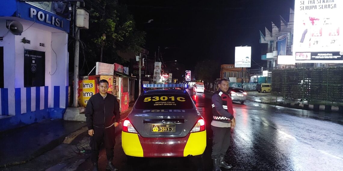 Patroli Polsek Cikole Laksanakan Patroli Malam Hari