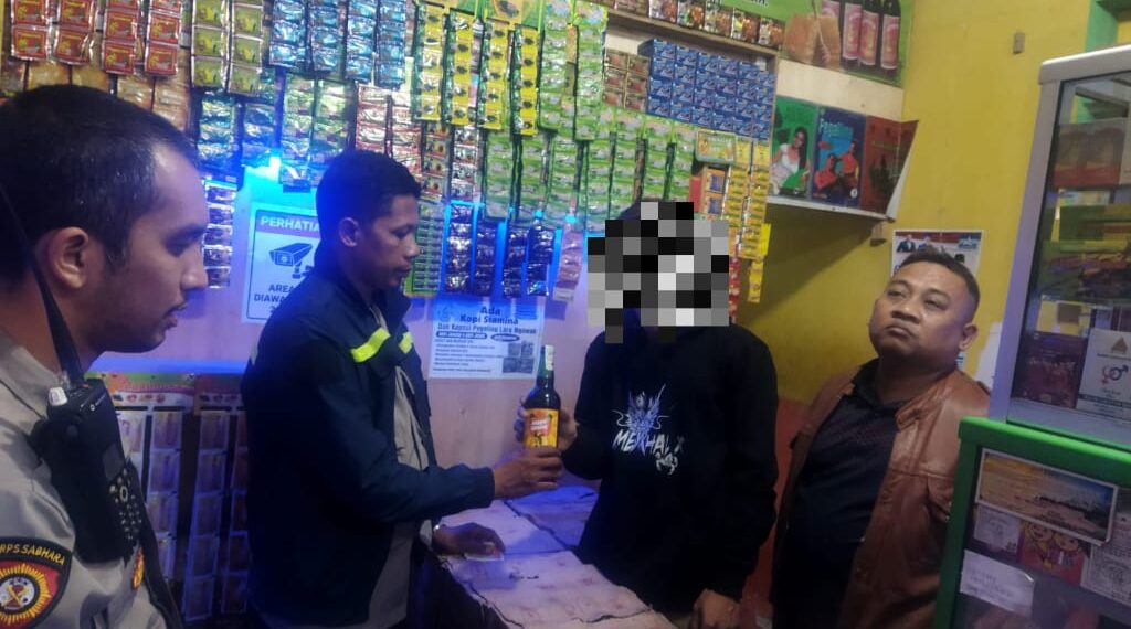 Polsek Citamiang Laksanakan Operasi Minuman Keras (Miras) Cipta Kondisi di Wilayah Hukumnya