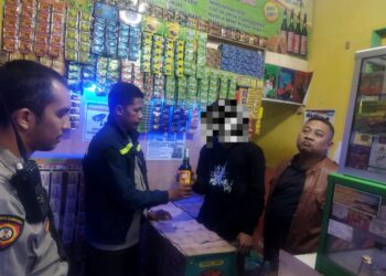 Polsek Citamiang Laksanakan Operasi Minuman Keras (Miras) Cipta Kondisi di Wilayah Hukumnya