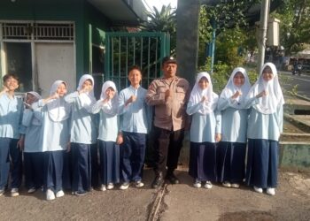 Anggota Unit Samapta Polsek Sukaraja Laksanakan Patroli Dialogis