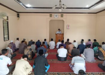 Kegiatan Safari Shalat Jum’at Keliling (Jumling) Polsek Gunung Puyuh