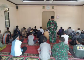 Polsek Gunung Puyuh Lakukan Kegiatan Safari Shalat Jum’at Keliling (Jumling)