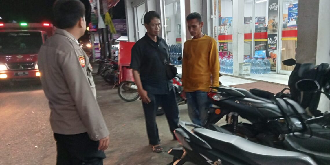 Intesifkan Patroli, Malam Hari Cegah Gangguan Kamtibmas,,Anggota samapta Polsek Lembursitu