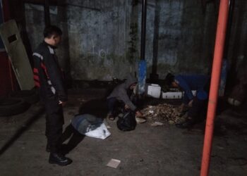 Anggota Patroli Polsek Warudoyong Polres Sukabumi Kota Gencar Laksanakan Patroli Malam Hari
