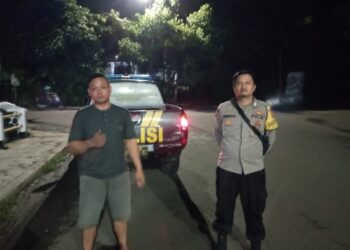 Polsek Kebon Pedes Cegah Kejahatan Dengan Patroli Rutin
