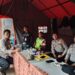 Kapolsek Warudoyong ploting Anggota Lakukan pengecekan Gudang Logistik KPU Kota Sukabumi.