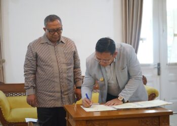 Dua Pemerintahan di Sukabumi Tanda Tangani Perpanjangan Kesepakatan Bersama