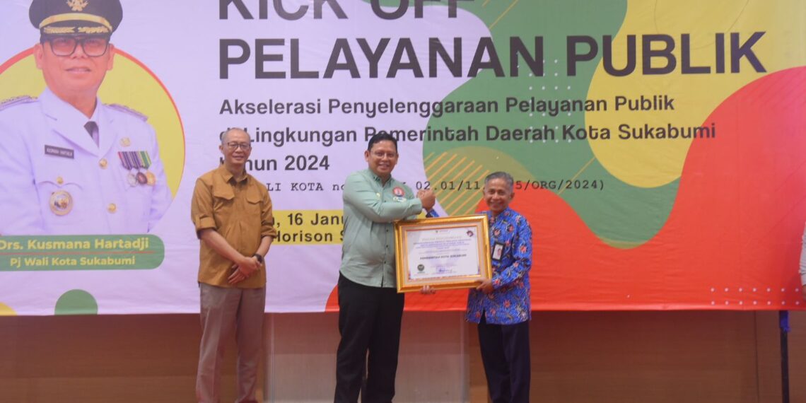 Kick Off Yanlik, Pj. Wali Kota Sukabumi Pastikan Pelayanan Publik di Kota Sukabumi Meningkat