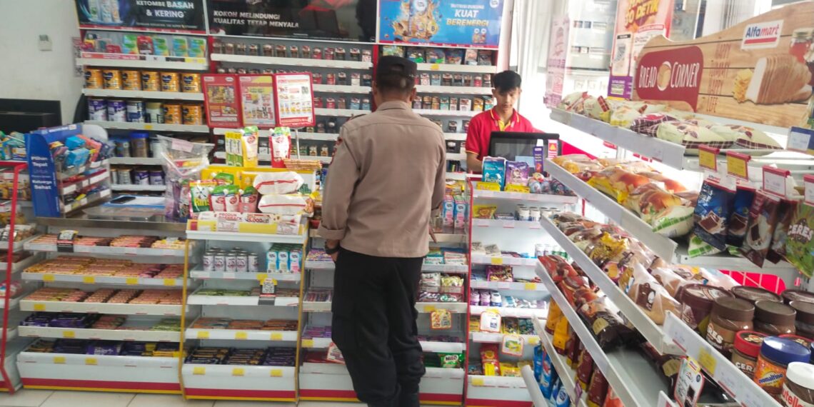 Cegah Kejahatan Perbankan,Polsek  Cireunghas Tingkatkan Patroli
