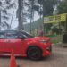 Gatur lalin di pintu masuk situgunung bentuk pelayanan kepada pengunjung tempat wisata