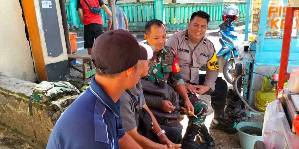 Sambangi Warga Polisi di Kota Sukabumi Sampaikan Imbauan Kamtibmas