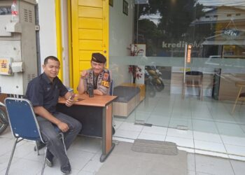 Ciptakan Kondisi Yang Aman dan Nyaman Polsek Warudoyong Lakukan Patroli Dialogis di Siang Hari