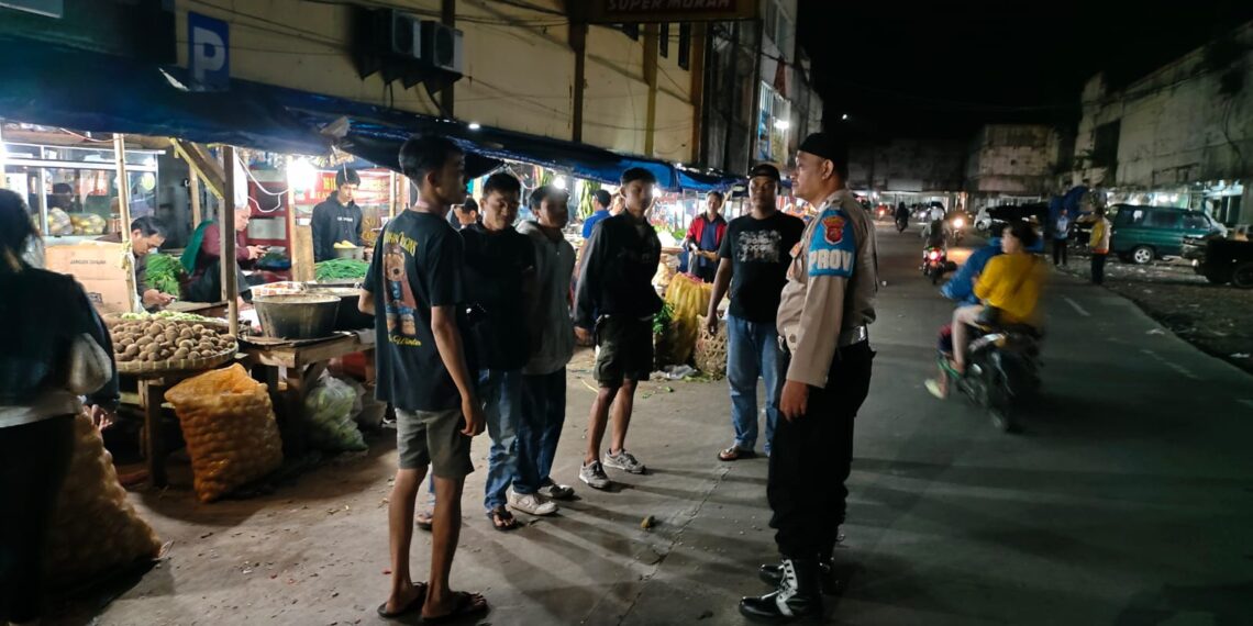 Polsek Citamiang Gelar Patroli KRYD, Antisipasi Terjadinya Gangguan Kamtibmas