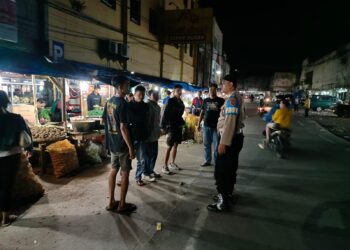 Polsek Citamiang Gelar Patroli KRYD, Antisipasi Terjadinya Gangguan Kamtibmas