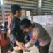Polsek Warudoyong Polres Sukabumi Kota Mengerahkan Sejumlah Personelnya Untuk Mengamankan Kegiatan Penyortiran Dan Pelipatan Surat Suara Pemilu 2024