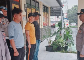 Polsek Citamiang Gelar Apel Pagi Sebagai Bentuk Kedisiplinan.