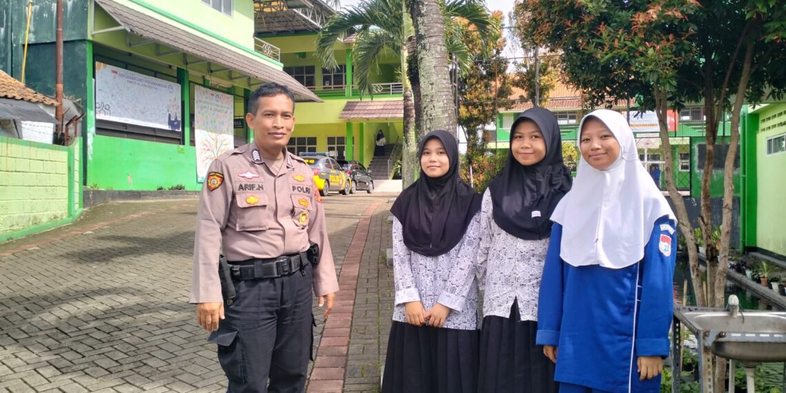 Polsek Cisaat Tingkatkan Patroli Dialogis Jelang Pemilu 2024