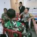 Pastikan Desa Binaan Selalu Kondusif Jelang Pemilu 2024, Bhabinkamtibmas Polsek Cireunghas Polres Sukabumi Kota Bersama Babinsa Sambangi Kantor Desa Dan Sekretariat PPS