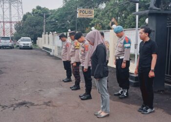 Polsek Citamiang Gelar Apel Pagi Sebagai Bentuk Kedisiplinan.