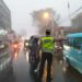 Unit Lantas Polsek Sukalarang Melaksanakan Gatur Lalin Saat Jam Masuk Karyawan