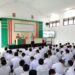 Kapolsek Sukaraja Beri Arahan Pada Saat Jadi Pembina Upacara Di Smk Negeri 1 Pertanian Sukaraja
