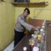 Operasi Rutin Miras, Polsek Gunungpuyuh Amankan 1 Botol Minuman Keras