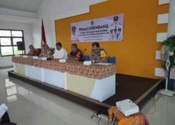 Kapolsek Warudoyong Hadiri Kegiatan Pramusrembang Tingkat Kec Warudoyong Th 2024