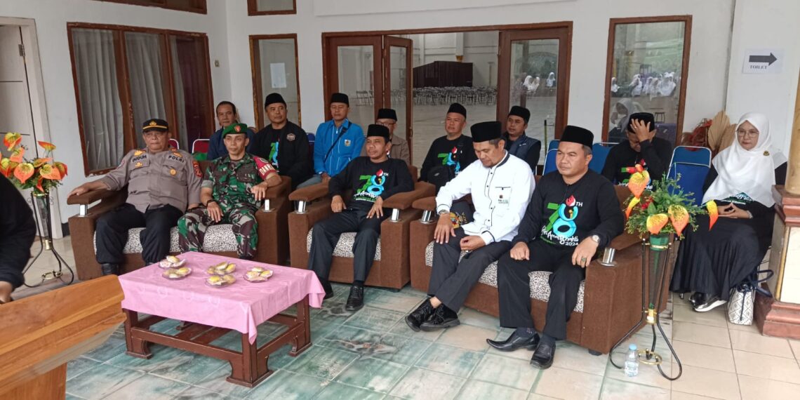 Panit Binmas Polsek Cisaat Ikuti Apel Hari Amal Bhakti ( HAB ) Kementrian Agama Republik Indonesia ke-78 Tingkat Kecamatan Cisaat