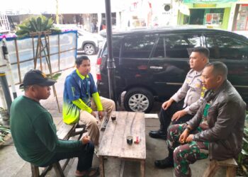Sambangi Warga Polisi di Kota Sukabumi Sampaikan Imbauan Kamtibmas
