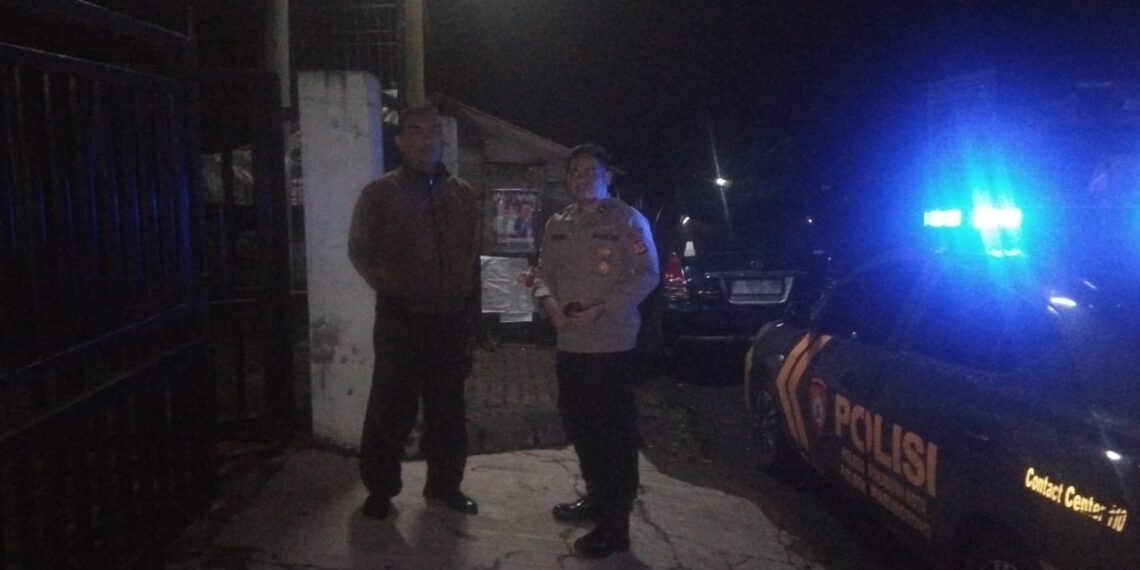 Cegah Gukamtibmas di Malam Hari Polsek Warudoyong Gencar Patroli Malam Hari