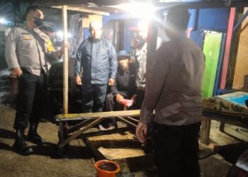 Patroli Strong Point Malam Hari Wujudkan Situasi Kamtibmas Yang Aman Dan Kondusif