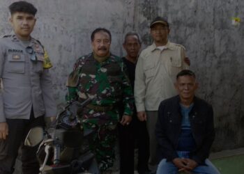 Sinergitas TNI-POLRI Bhabinkamtibmas Babinsa Kelurahan   Citamiang melaksanakan Sambang Warga Binaan.