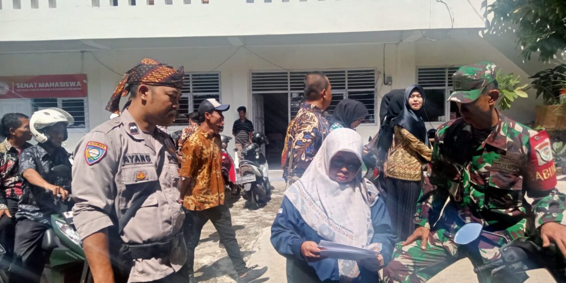 Datangi Warga Langsung, Babinkamtibmas Berikan Himbauan Gukamtibmas