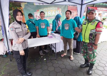 Jalin Komunikasi, Bhabinkamtibmas Polsek Warudoyong Rutin Sambangi UMKM